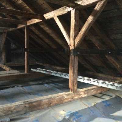 Ošetření krovu střechy